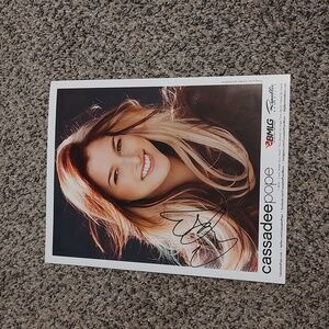 Cassadee Pope Signed Autograph Photo